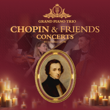 Plakat wydarzenia: Grand Piano Trio Chopin & Friends By Candle Glow