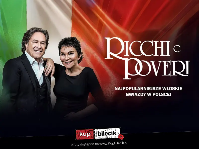Plakat wydarzenia: Największe włoskie gwiazdy w Polsce!