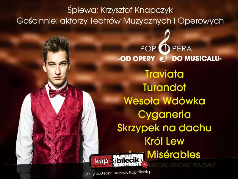 Plakat wydarzenia: Od Pucciniego do Webbera - Największe Hity Opery i Musicalu!