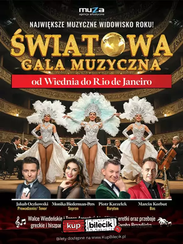 Plakat wydarzenia: Od Wiednia do Rio de Janeiro