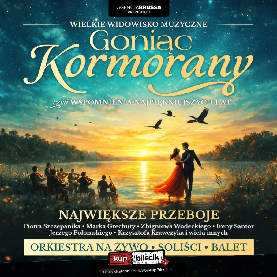 Plakat wydarzenia: Goniąc Kormorany - wspomnienia najpiekniejszych lat