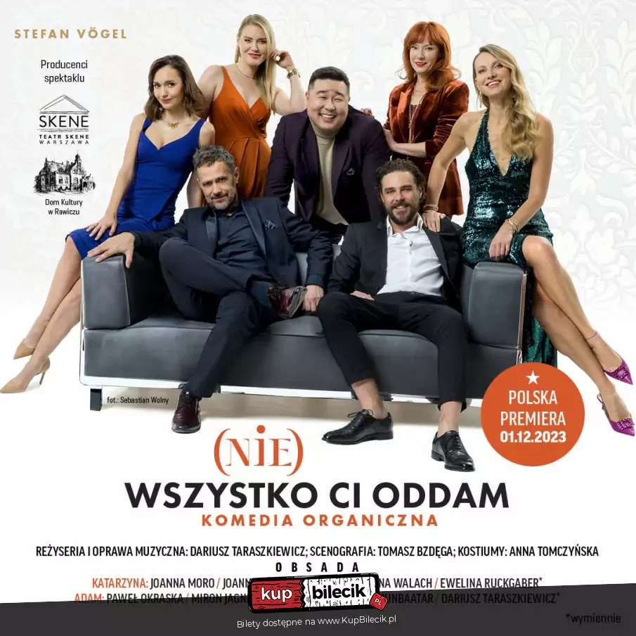 Plakat wydarzenia: (Nie) wszystko Ci oddam