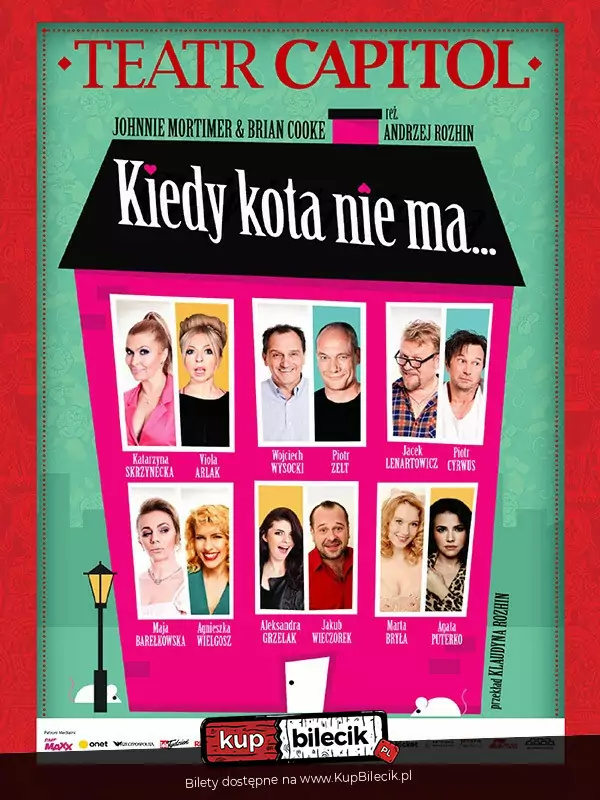 Plakat wydarzenia: Kiedy kota nie ma