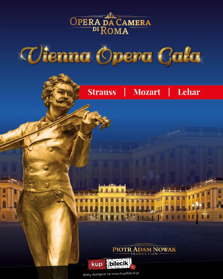 Plakat wydarzenia: Koncert Wiedeński - Vienna Opera Gala