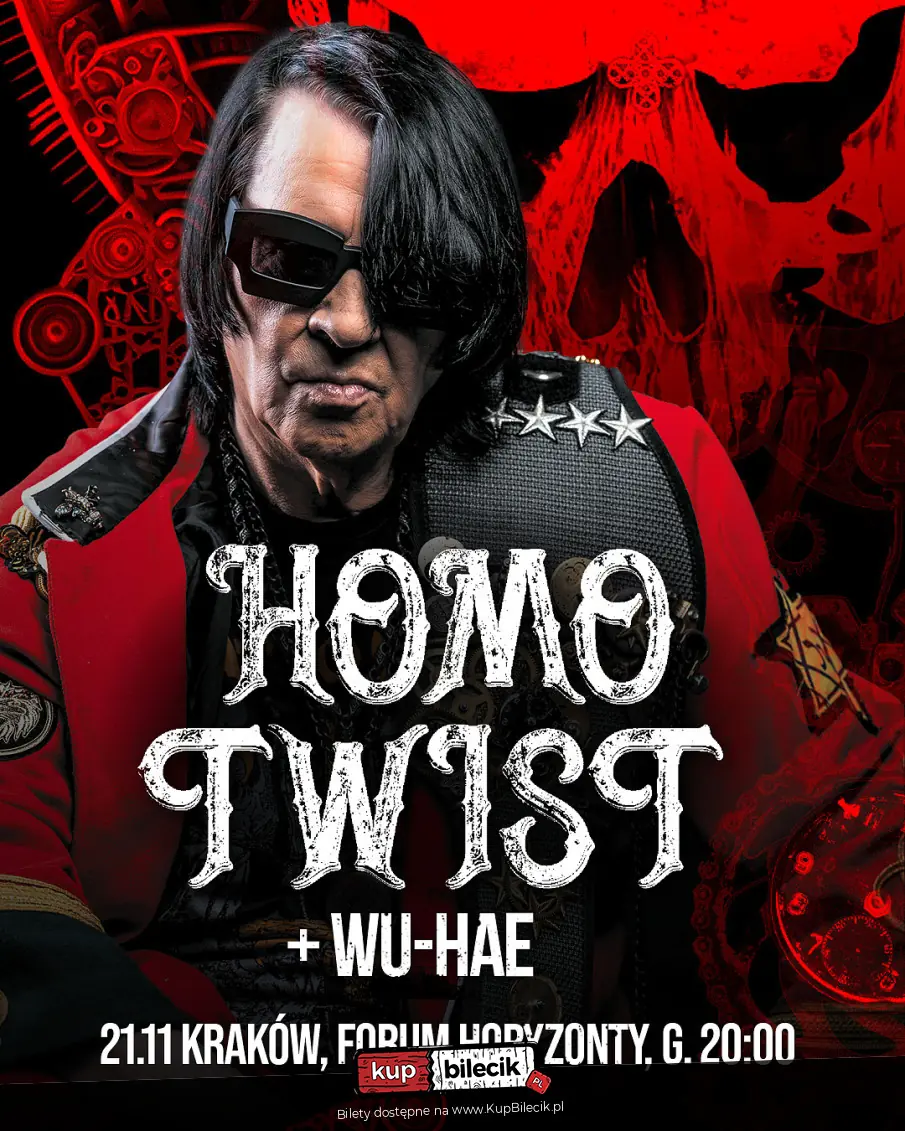 Plakat wydarzenia: Maciek Maleńczuk & Homo Twist,  gość WU-HAE.