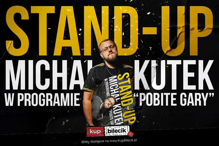 Plakat wydarzenia: Program stand-upowy POBITE GARY
