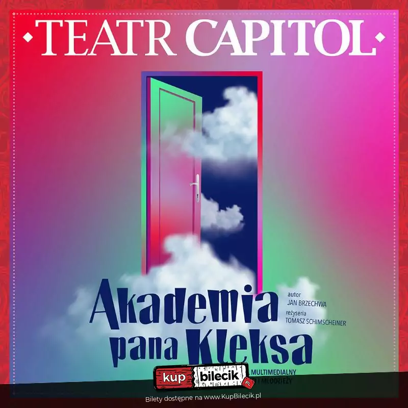 Plakat wydarzenia: Akademia Pana Kleksa