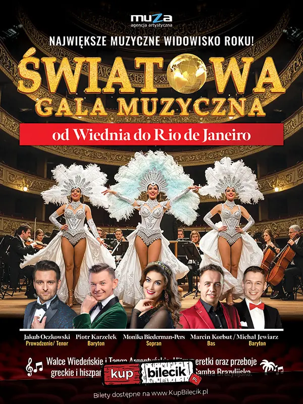 Plakat wydarzenia: Od Wiednia do Rio de Janeiro