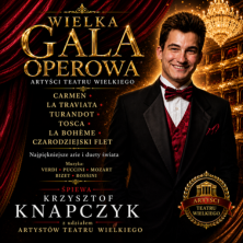 Plakat wydarzenia: Wielka Gala Operowa: Krzysztof Knapczyk, Carmen, La Traviata, Turandot