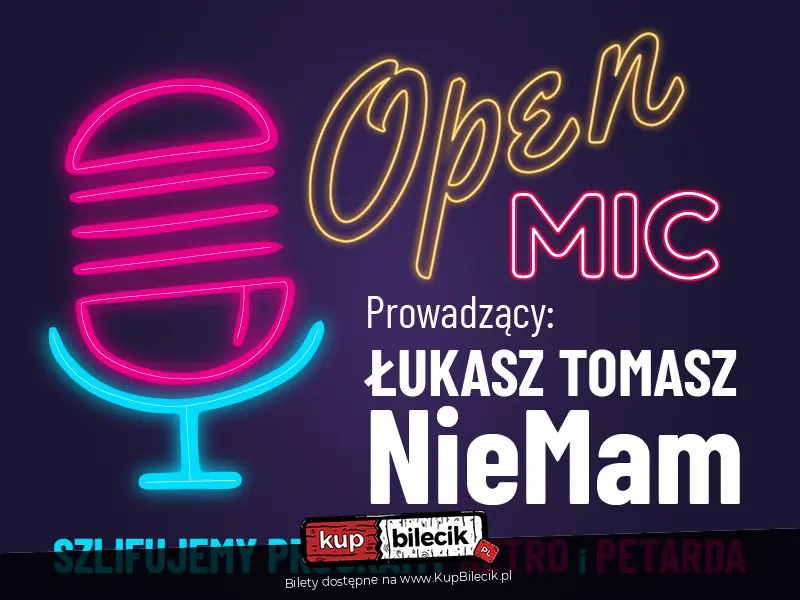 Plakat wydarzenia: Stand-Up Łukasz Tomasz NieMam - wieczór komediowy