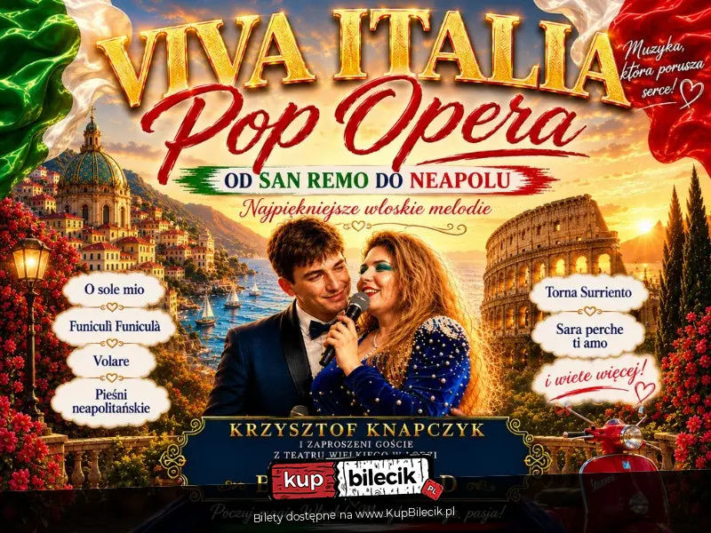Plakat wydarzenia: Od San Remo do Neapolu