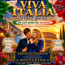 Plakat wydarzenia: VIVA ITALIA Pop Opera – Najpiękniejsze włoskie melodie
