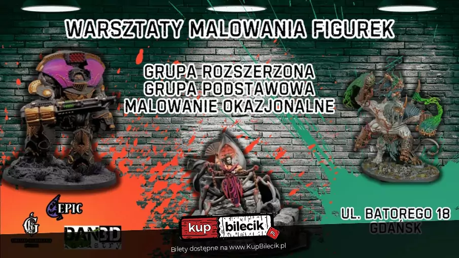 Plakat wydarzenia: Malowanie Figurek - Grupa Podstawowa