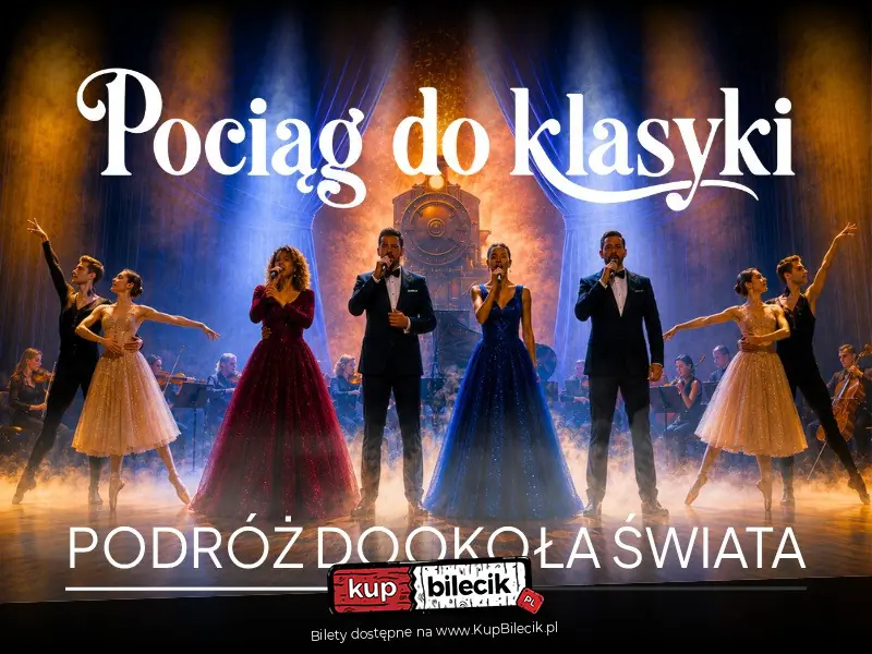 Plakat wydarzenia: Noworoczne show! Interaktywna przygoda z muzycznymi hitami wszechczasów