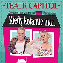 Plakat wydarzenia: Spektakl: Kiedy kota nie ma