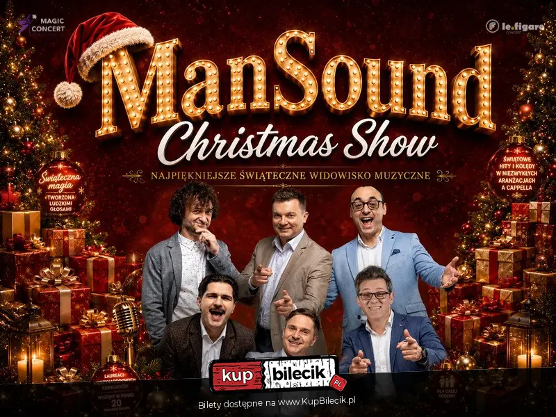 Plakat wydarzenia: ManSound Christmas Show