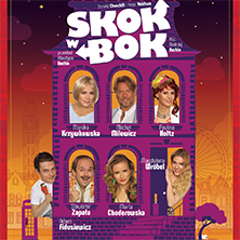 Plakat wydarzenia: Spektakl: Skok w bok- Po spektaklu retro imprezka