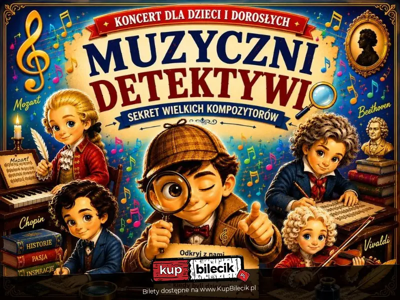 Plakat wydarzenia: Dla dzieci 6+ | Dla rodzin | Muzyka na żywo | Edukacja przez zabawę