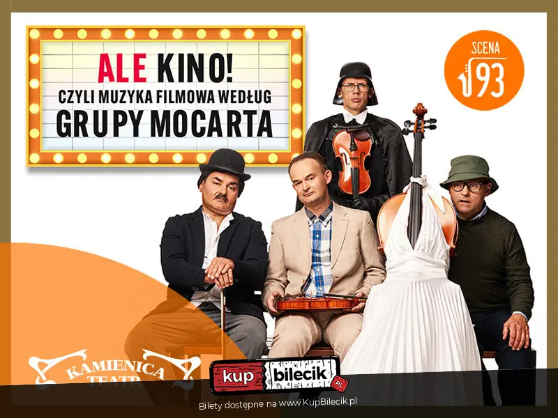 Plakat wydarzenia: Czyli muzyka filmowa według Grupy MoCarta