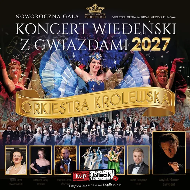 Plakat wydarzenia: Noworoczna Gala z Gwiazdami