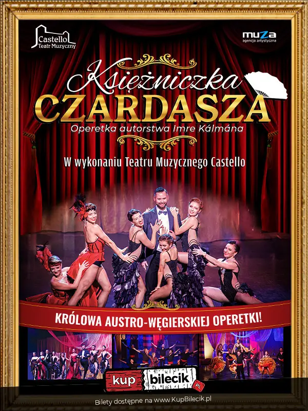 Plakat wydarzenia: Operetka autorstwa Imre Kalmana