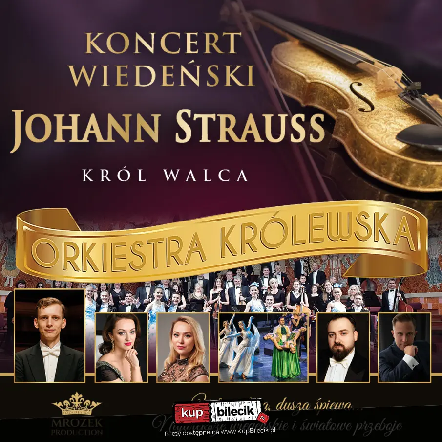 Plakat wydarzenia: Najpiękniejszy Koncert Wiedeński