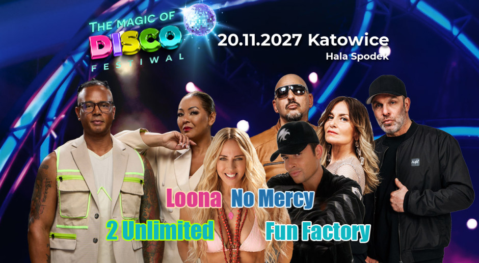 Plakat wydarzenia: The Magic of Disco Festiwal 90’s