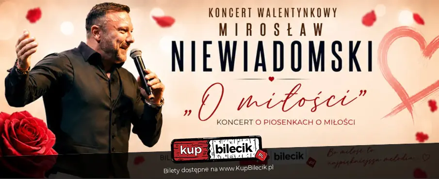 Plakat wydarzenia: Koncert Walentynkowy