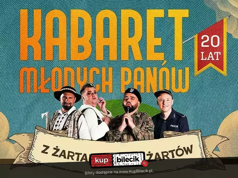 Plakat wydarzenia: Z żartami nie ma żartów - 20-lecie