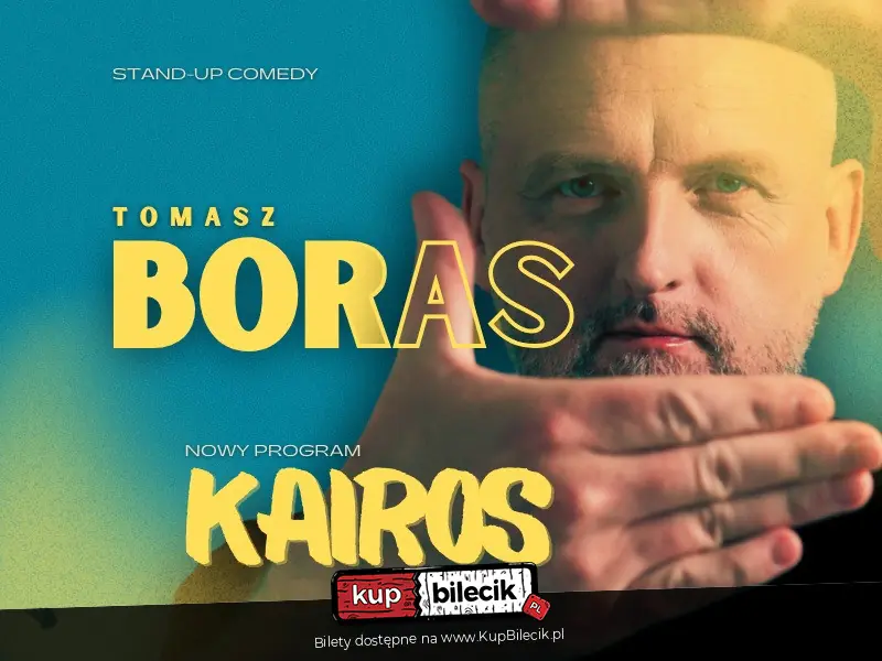 Plakat wydarzenia: hypeart.group zaprasza: Tomasz Boras w programie "Kairos"