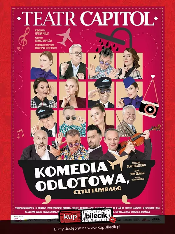 Plakat wydarzenia: Reżyseria: Olaf Lubaszenko
