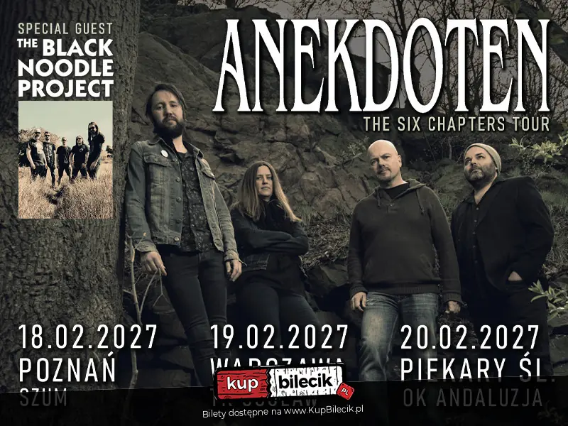 Plakat wydarzenia: The Six Chapters Tour