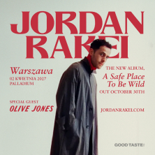 Plakat wydarzenia: Jordan Rakei: A SAFE PLACE TO BE WILD EU/UK TOUR
