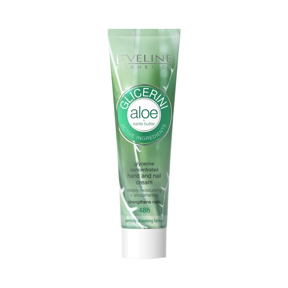 Glicerynowy krem do rąk i paznokci z ekstraktem z aloe