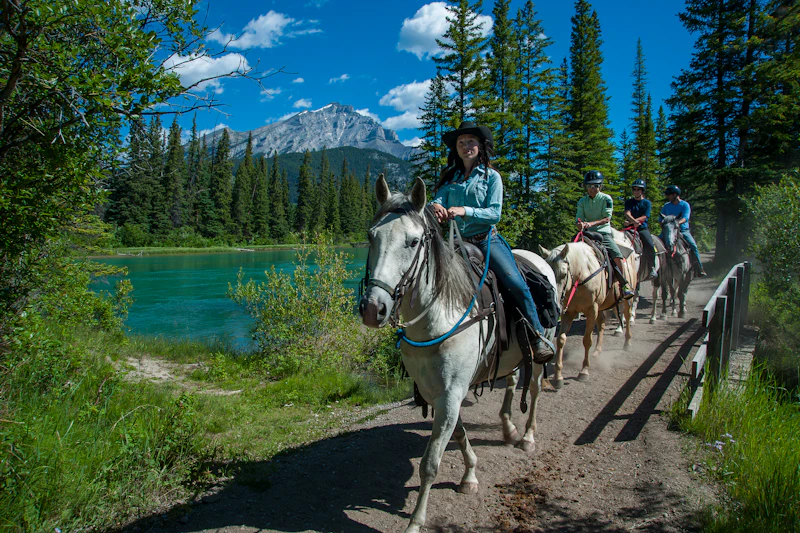 Banff Trail Riders - przejazd godzinowy