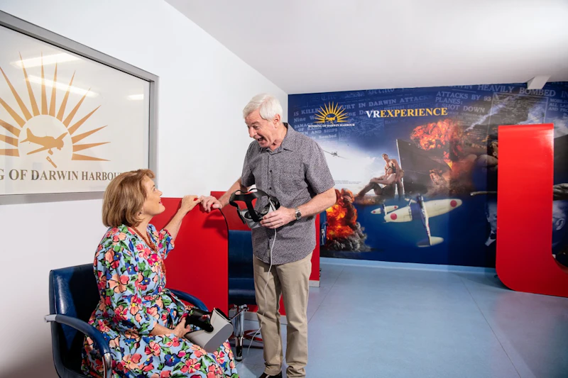 RFDS Darwin Tourist Facility Zestawy słuchawkowe VR