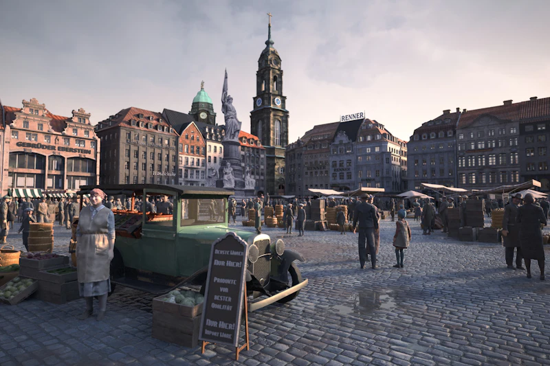 Altmarkt 1920er Jahre